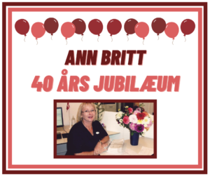 Read more about the article Ann Britt 40 års jubilæum