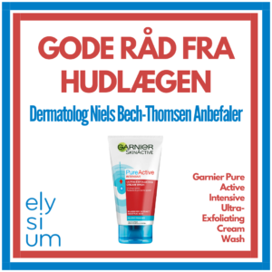 Read more about the article Hudlægen Anbefaler: Garnier Pure Active Intensive Ultra-Exfoliating Cream Wash